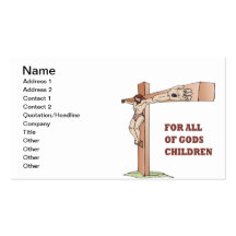 For All Gods Children Business Card