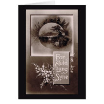 For Auld Lang Syne Greeting Card