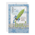 For Baby Boy Invitation Card
