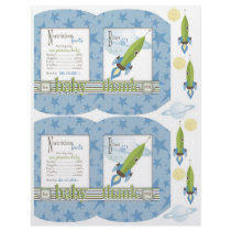 For Baby Boy Mini Puff Box Template