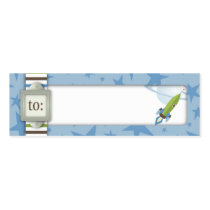 For Baby Boy Skinny Gift Tag Business Cards