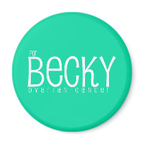 for becky teal refrigerator magnets
