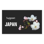 For fund-raising and Cherry blossoms, cherry tree Rectangle Sticker
