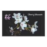 For fund-raising and Cherry blossoms, cherry tree Rectangular Sticker