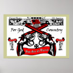 For God & Country! (Latin) posters