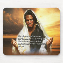 For God so Loved the World 1 Mousepads