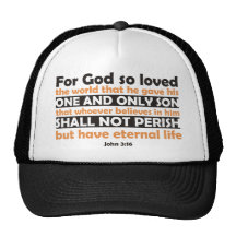 For God So Loved The World Mesh Hats