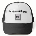 for higher skills press F 10 counter strike icon hats