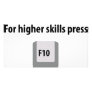 for higher skills press F 10 counter strike icon Photo Card Template