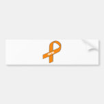 For Me (Orange Ribbon) Bumper Stickers