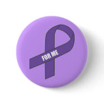 For Me (Purple Ribbon) buttons