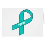 For Me (Teal Ribbon) cards