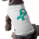 For Me (Teal Ribbon) pet clothing