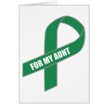 For My Aunt (Green Ribbon) Cards