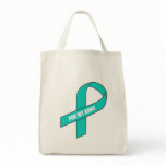 For My Aunt (Teal Ribbon) bags