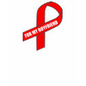 For My Boyfriend (Red Ribbon) t-shirts