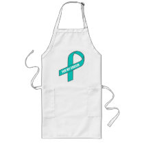 For My Cousin (Teal Ribbon) Apron