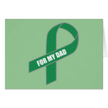 For My Dad (Green Ribbon) Cards