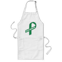For My Daughter (Green Ribbon) Aprons