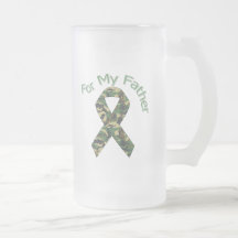For My Father Military  Ribbon Mug
