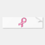 For My Friend (Pink Ribbon) Bumper Stickers