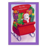 For My Godparents Greeting Card