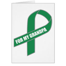 For My Grandpa (Green Ribbon) Cards