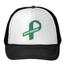 For My Grandson (Green Ribbon) Trucker Hat