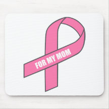 For My Mum (Pink Ribbon) Mousepad