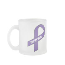 For My Mum (Purple Ribbon) Coffee Mug
