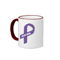 For My Mum (Purple Ribbon) Mugs