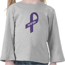 For My Mum (Purple Ribbon) T Shirt