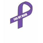 For My Mum (Purple Ribbon) t-shirts