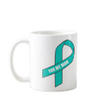 For My Mum (Teal Ribbon) mugs
