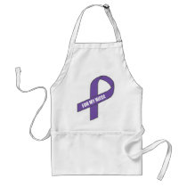 For My Niece (Purple Ribbon) Apron
