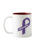 For My Sister (Purple Ribbon) mugs