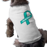 For My Sister (Teal Ribbon) pet clothing