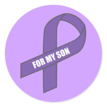 For My Son (Purple Ribbon)