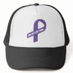 For My Step-Mum (Purple Ribbon) hats