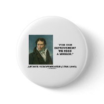 For Our Improvement We Need A Mirror Quote Pinback Buttons