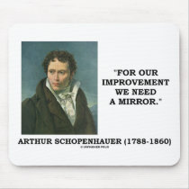 For Our Improvement We Need A Mirror Quote Mouse Pad