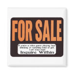 For Sale magnets