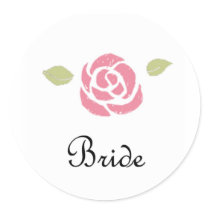 For the Bride Sticker