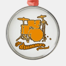 For the drummer ornaments