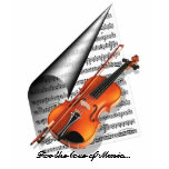 For the love of Music t-shirts