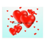 For the love of my life postcard