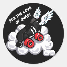 For the love of quad stickers