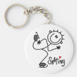 For the Love of Skating Tshirts and Gifts Keychain