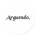 For the sake of argument stickers