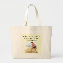 for the volleyball player canvas bags